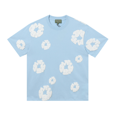 Denim Trousers Sky Blue Short set
