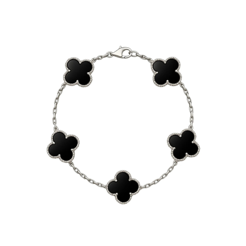 Chrome Patterned Bracelet