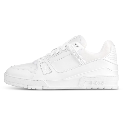 Monogram White Trainer