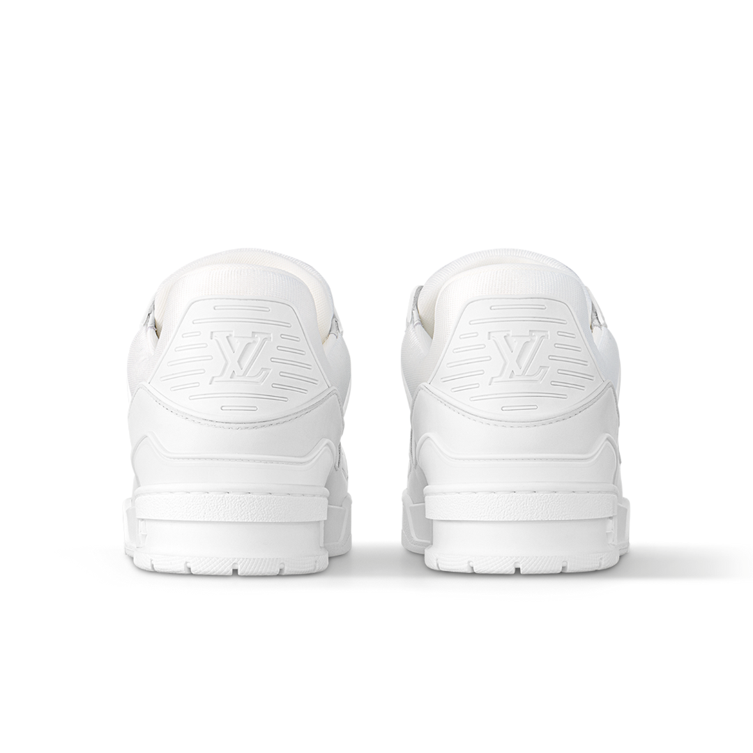 Monogram White Trainer