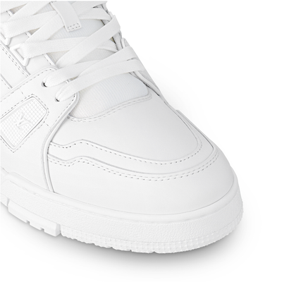 Monogram White Trainer