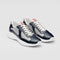 LEATHER AMERICAS CUP PATENT - NAVY