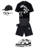 Outfit BB + Bag + Cap + Sunglasses + Sneakers