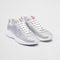 LEATHER AMERICAS CUP PATENT - Grey/Silver